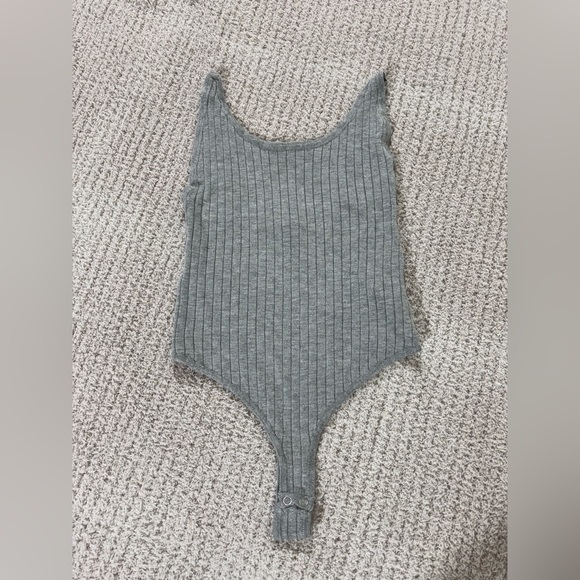 Forever 21 gray bodysuit tank - Picture 1 of 3